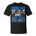 Swim Dad Swimming Dad Of A Swimmer Dad Swim Father T-Shirt, trending gift