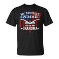 Swim Grandma Tshirt US American Flag Swimming Tee T-Shirt, trending gift Swim Grandma Tshirt US American Flag Swimming Tee T-Shirt, trending gift