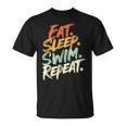Swimmer Eat Sleep Swim Repeat I Swimming T-Shirt, trending gift