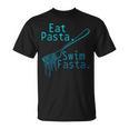Swimming Eat Pasta Swim Fasta Swimmer T-Shirt, trending gift Swimming Eat Pasta Swim Fasta Swimmer T-Shirt, trending gift