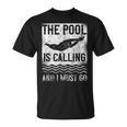 Swimming Swimmer Swim The Pool Is Calling Vintage T-Shirt, trending gift