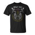 Twin Tiger Sak Yant Muay Thai Fighter Tee Martial Art T-Shirt, trending gift