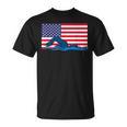 USA Flag Swimmer Swimming Sport Athlete Swim Swimming T-Shirt, trending gift USA Flag Swimmer Swimming Sport Athlete Swim Swimming T-Shirt, trending gift