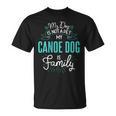 Women's Cute Canoe Dog Shirt Family Dog For Women Men T-Shirt, trending gift