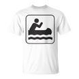 Cool Outdoor Water Sport Canoe Raglan Baseball Tee T-Shirt, trending gift