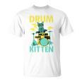 Cute Drummer Cat Drum Kitten T-Shirt, trending gift Cute Drummer Cat Drum Kitten T-Shirt, trending gift