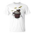 Drummer Drum Kit Raglan Baseball Tee T-Shirt, trending gift Drummer Drum Kit Raglan Baseball Tee T-Shirt, trending gift