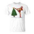 Festive Muay Thai Santa Christmas T-Shirt, trending gift