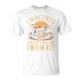 I'm Retired My Only Boss Is My Drum Kit Drums Drummer Raglan Baseball Tee T-Shirt, trending gift I'm Retired My Only Boss Is My Drum Kit Drums Drummer Raglan Baseball Tee T-Shirt, trending gift