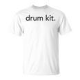 Minimalistic Drum Kit Minimal Raglan Baseball Tee T-Shirt, trending gift Minimalistic Drum Kit Minimal Raglan Baseball Tee T-Shirt, trending gift