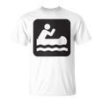 Outdoors Water Sports Canoe Canoeist Raglan Baseball Tee T-Shirt, trending gift