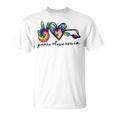 Peace Love Swim Tie Dye Swimmer Swimming Summer Trip T-Shirt, trending gift Peace Love Swim Tie Dye Swimmer Swimming Summer Trip T-Shirt, trending gift
