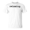 Swimming Enthusiast Minimalist Water Sports T-Shirt, trending gift Swimming Enthusiast Minimalist Water Sports T-Shirt, trending gift