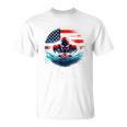 Swimming United States American Swimming Apparel Swimming T-Shirt, trending gift
