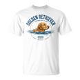 Women's Golden Retriever Swimming T-Shirt, trending gift Women's Golden Retriever Swimming T-Shirt, trending gift