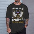 The Art Of 8 Limbs Sak Yant Tiger Muay Thai T-Shirt Gifts for Him The Art Of 8 Limbs Sak Yant Tiger Muay Thai T-Shirt Gifts for Him