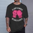 Boxing Gloves Muay Thai Women Girls Muay Thai T-Shirt Gifts for Him