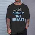 Breaststroke Swimming SwimmerShirt T-Shirt Gifts for Him Breaststroke Swimming SwimmerShirt T-Shirt Gifts for Him