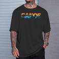 Canoe Canoeing Retro Canoe T-Shirt Gifts for Him