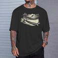 Canoe Tripper Loading Portage Pack First Light T-Shirt Gifts for Him
