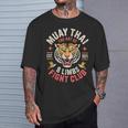 Cool Muay Thai Art For Men Women Kickboxer MMA Muay Thai T-Shirt Gifts for Him