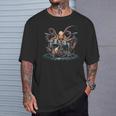 Drum Kit Percussionist Drummer Octopus Playing Drums T-Shirt Gifts for Him Drum Kit Percussionist Drummer Octopus Playing Drums T-Shirt Gifts for Him