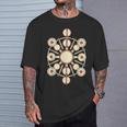 Drummer Drum Kit Mandala Percussionist Music Lover T-Shirt Gifts for Him Drummer Drum Kit Mandala Percussionist Music Lover T-Shirt Gifts for Him