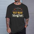 Drummer Drummer Pensioner Drum Kit T-Shirt Gifts for Him