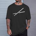 Drumsticks Drum Kit T-Shirt Gifts for Him