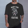 Elephant Muay Thai Kickboxing And Elephant Thai Boxing T-Shirt Gifts for Him