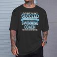 Fun Swimming Coach Meme Swimmer Saying T-Shirt Gifts for Him Fun Swimming Coach Meme Swimmer Saying T-Shirt Gifts for Him