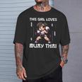 This Girl Loves Muay Thai Muay Thai Girls Kids T-Shirt Gifts for Him This Girl Loves Muay Thai Muay Thai Girls Kids T-Shirt Gifts for Him
