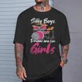 Girls Boys Kids Drummer Drum Kit T-Shirt Gifts for Him