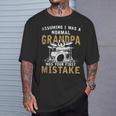 Grandpa Drummer Father's Day Drum Kit T-Shirt Gifts for Him Grandpa Drummer Father's Day Drum Kit T-Shirt Gifts for Him