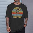 Great Muay Thai Kickboxing Martial Artist Thailand T-Shirt Gifts for Him