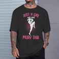Just a Girl Who Loves Muay Thai Kids Girls T-Shirt Gifts for Him