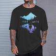 Kayak Kayak Vintage Mountains Canoe Kayak T-Shirt Gifts for Him