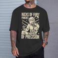 Kicks Of Fury Punches Of Precision Muay Thai T-Shirt Gifts for Him Kicks Of Fury Punches Of Precision Muay Thai T-Shirt Gifts for Him