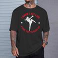 I Know I Hit Like A Girl Try To Keep Up Muay Thai Boxing T-Shirt Gifts for Him