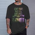 Love Many Trust Few Always Paddle Your Own Canoe Canoes T-Shirt Gifts for Him