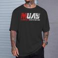 Martial Arts Muay Thai T-Shirt Gifts for Him