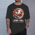 MMA Thai Boxing Art Of Eight Limbs Combat Muay Thai T-Shirt Gifts for Him