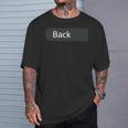 Muay Thai Art Of 8 Limbs Back Print T-Shirt Gifts for Him