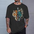 Muay Thai Dragon Tiger T-Shirt Gifts for Him