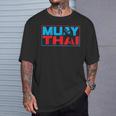 Muay Thai Fighter Boxing Martial Arts Hobby T-Shirt Gifts for Him Muay Thai Fighter Boxing Martial Arts Hobby T-Shirt Gifts for Him