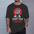 Muay Thai Fighter Martial Arts Boxing Hobby T-Shirt Gifts for Him Muay Thai Fighter Martial Arts Boxing Hobby T-Shirt Gifts for Him