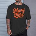 Muay Thai Fighting Muay Thai Coach T-Shirt Gifts for Him Muay Thai Fighting Muay Thai Coach T-Shirt Gifts for Him