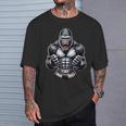 Muay Thai Gorilla Thai Boxing And Fighting T-Shirt Gifts for Him