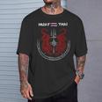 Muay Thai Kickboxing Thailand T-Shirt T-Shirt Gifts for Him