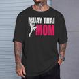 Muay Thai Mom Women Boxing Kickboxing MMA Muay Thai T-Shirt Gifts for Him